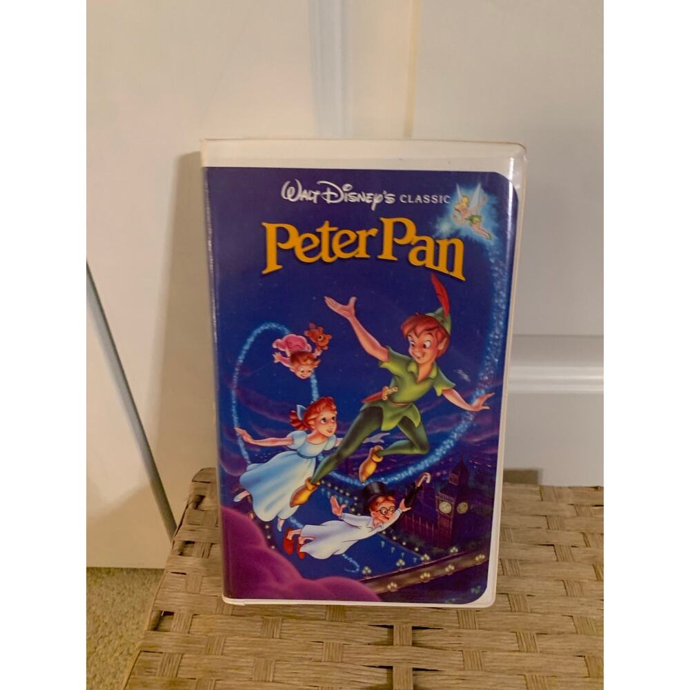 Black Diamond Vintage Disney Classic Peter Pan VHS (RARE 960)